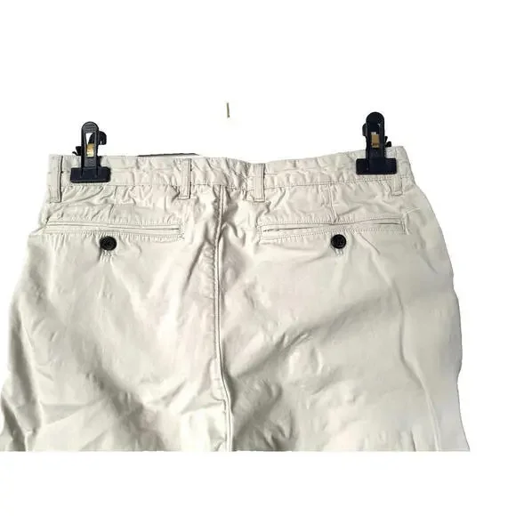 Theory Chino Pants Men's 31 x 28 Leg Dress Trousers Stretch Khaki Bone - Picture 5 of 8